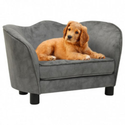 Hundesofa Grau 66x43x40 cm...