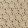 Teppich Rechteckig Natur 80x160 cm Baumwolle