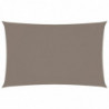 Sonnensegel Oxford-Gewebe Rechteckig 2,5x5 m Taupe