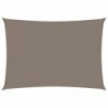 Sonnensegel Oxford-Gewebe Rechteckig 4x5 m Taupe