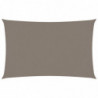 Sonnensegel Oxford-Gewebe Rechteckig 4x7 m Taupe