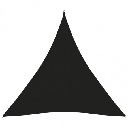 Sonnensegel Oxford-Gewebe Dreieckig 3x3x3 m Schwarz