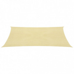 Sonnensegel 160 g/m² Beige 5x7 m HDPE