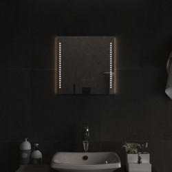 LED-Badspiegel 40x40 cm