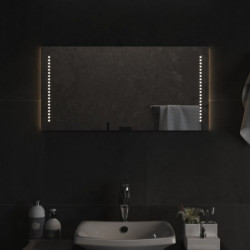 LED-Badspiegel 80x40 cm