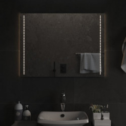 LED-Badspiegel 80x60 cm