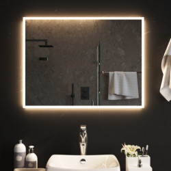 LED-Badspiegel 60x80 cm