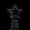 LED-Weihnachtsbaum Kegelform Kaltweiß 500 LEDs 100x300 cm