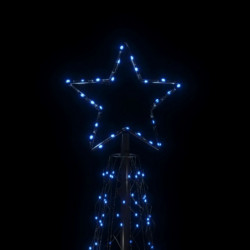 LED-Weihnachtsbaum Kegelform Blau 500 LEDs 100x300 cm