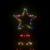 LED-Weihnachtsbaum Kegelform Mehrfarbig 1400 LEDs 160x500 cm