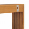 Handtuchregal zur Wandmontage 35×20×35 cm Teak Massivholz