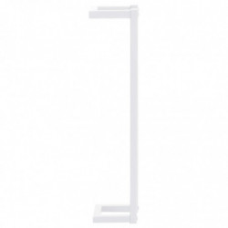 Handtuchständer Weiß 12,5x12,5x60 cm Stahl