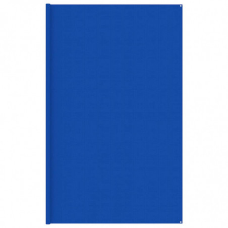 Zeltteppich 400x600 cm Blau HDPE