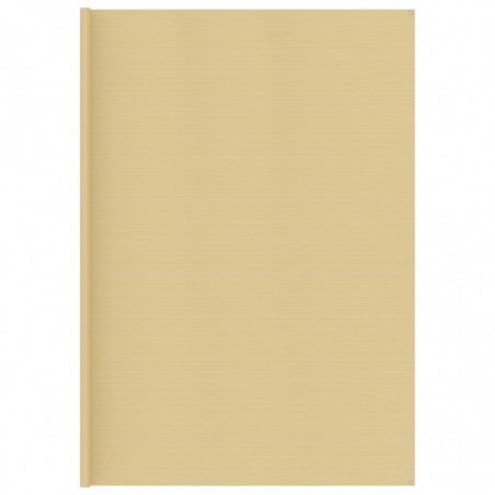 Zeltteppich 400x400 cm Beige