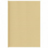 Zeltteppich 400x400 cm Beige