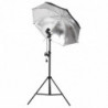 Fotostudio-Beleuchtung Set mit Stativen & Schirmen