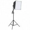 Fotostudio-Beleuchtung Set mit Aufnahmetisch
