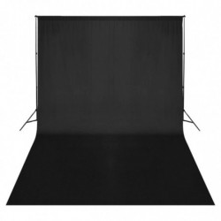 Fotostudio-Set mit Beleuchtung und Hintergrund