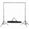 Fotostudio-Set mit Beleuchtung und Hintergrund