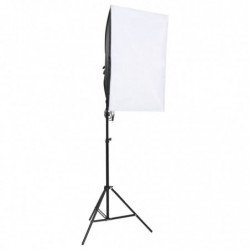 Fotostudio-Set mit Beleuchtung und Reflektor