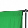 Fotohintergrund-System 600 x 300 cm Grün