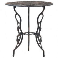 3-tlg. Bistro-Set Claudius Aluminiumguss