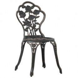 3-tlg. Bistro-Set Claudius Aluminiumguss