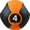 Pure2Improve Medizinball mit Griffen 4 kg Orange