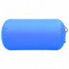Aufblasbare Gymnastik-Rolle mit Pumpe 120x90 cm PVC Blau