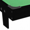 3-Fuß Mini-Billardtisch 92x52x19 cm Schwarz und Grün