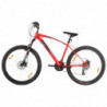 Mountainbike 21 Gang 29 Zoll Rad 48 cm Rahmen Rot