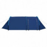 Camping-Zelt 4 Personen Marineblau  / Hellblau