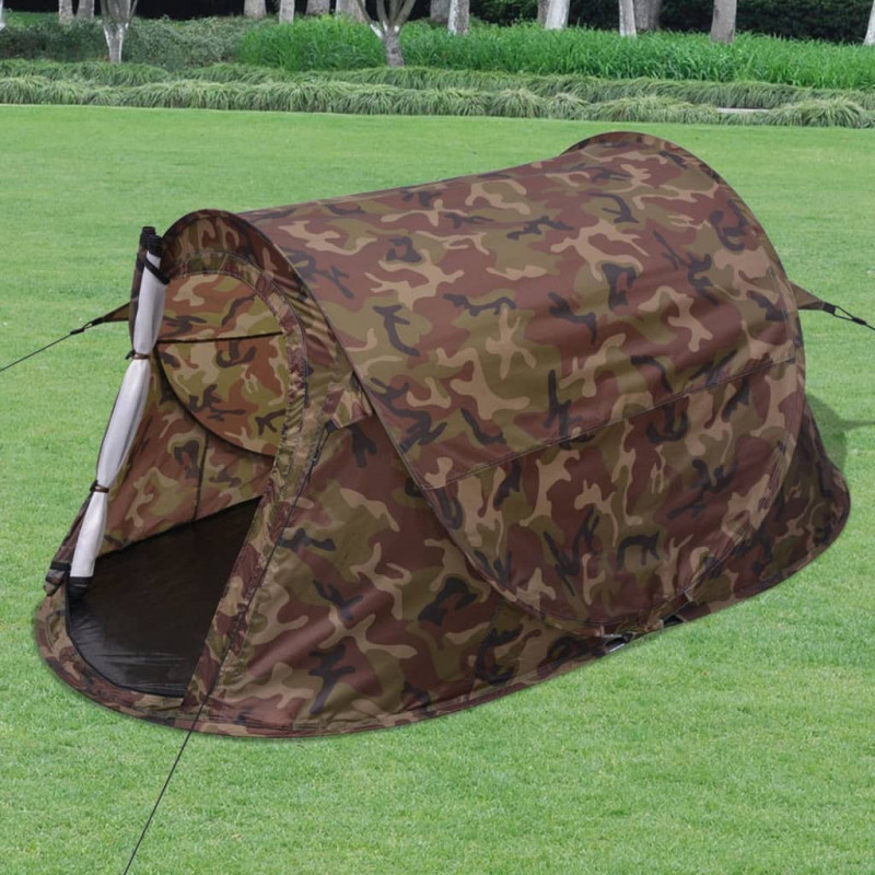 2-Personen Pop-Up-Zelt Camouflage