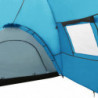 Camping-Igluzelt 650×240×190 cm 8 Personen Blau