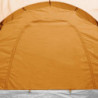 Campingzelt 6 Personen Grau und Orange