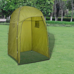 Tragbare Campingtoilette mit Zelt 10+10 L