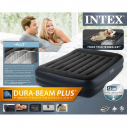 Intex Luftbett Dura-Beam Plus Pillow Rest Raised Queen-Size 42 cm