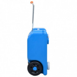 Camping-Wassertank mit Rollen 25 L Blau