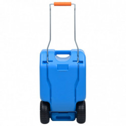 Camping-Wassertank mit Rollen 25 L Blau