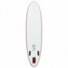 Stand Up Paddle Surfboard SUP Aufblasbar Rot und Weiß