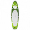 SUP-Board-Set Aufblasbar Grün 360x81x10 cm