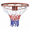 Basketballkorb-Set Hangring mit Netz Orange 45 cm