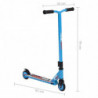 Stunt Scooter mit Aluminium-Lenker Blau