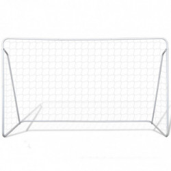 Mini Fußball Torpfosten Netz Set Stahl 240 x 90 x 150 cm