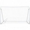 Mini Fußball Torpfosten Netz Set Stahl 240 x 90 x 150 cm