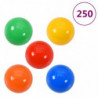 Spielzelt mit 250 Bällen Mehrfarbig 338x123x111 cm