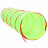 Spieltunnel mit 250 Bällen Grün 175 cm Polyester