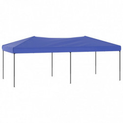 Partyzelt Faltbar Blau 3x6 m