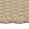 Teppich Rechteckig Natur 180x250 cm Baumwolle