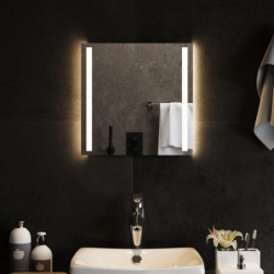 LED-Badspiegel 40x40 cm